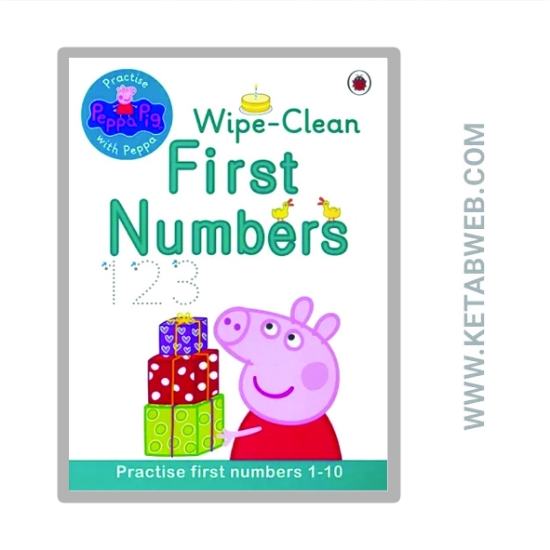 تصویر  کتاب WIPE CLEAN (FIRST NUMBERS) (آموزش اعداد یک تا ده (زبان اصلی،انگلیسی))