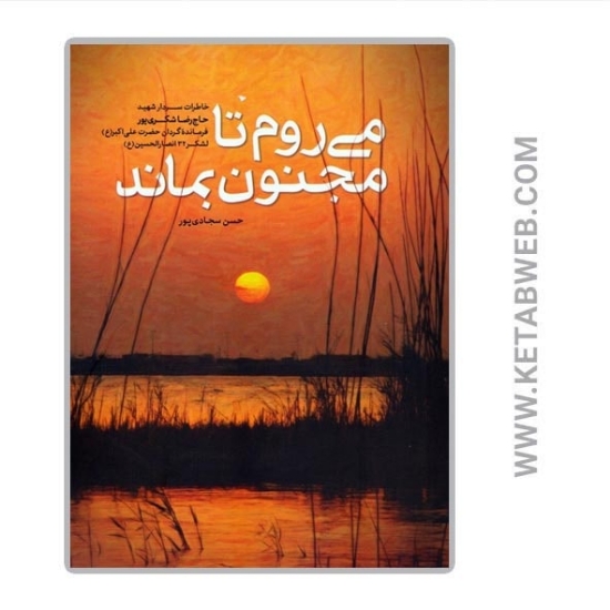 تصویر  کتاب می روم تا مجنون بماند (خاطرات سردار شهید حاج رضا شکری پور)