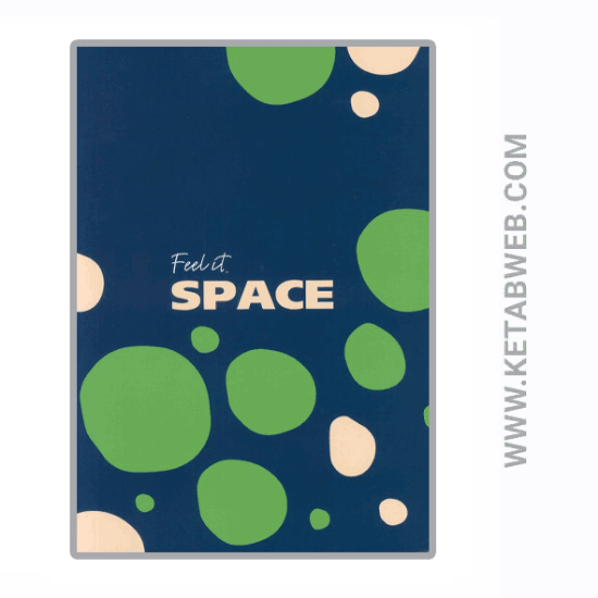 تصویر  دفتر یادداشت خط دار PASSION (طرح SPACE) (کد 950)